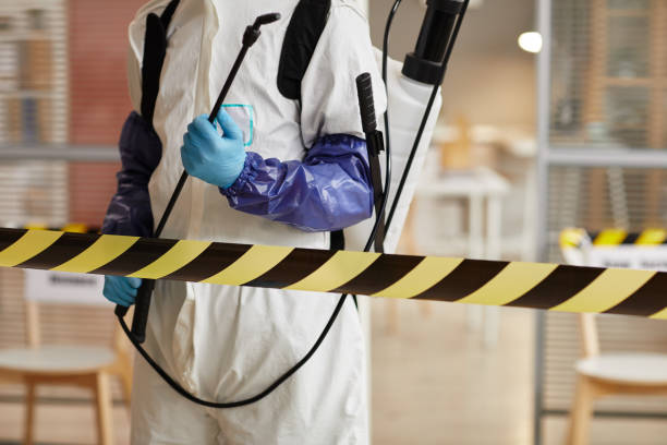 Professional Crime Scene Cleanup technician working in Wallington, NJ